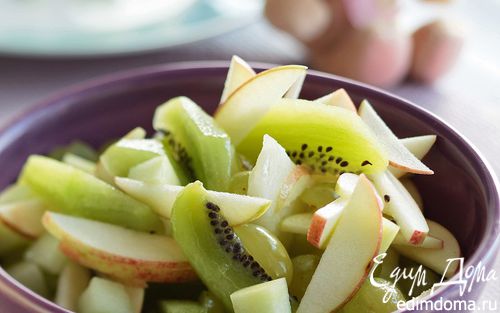 Рецепт Зеленый фруктовый салат