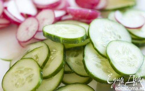 Рецепт Салат из свежих овощей
