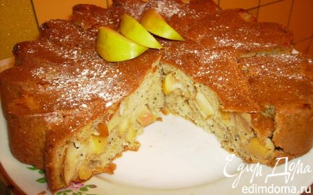 Рецепт Яблочный пирог "Неженка"