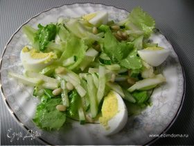 Летний салат с кабачком