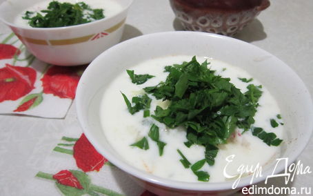 Рецепт Холодный суп с огурцами