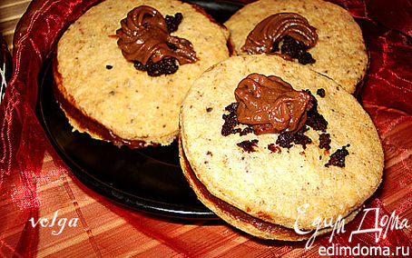 Рецепт Печенье с шоколадной крошкой к чаю