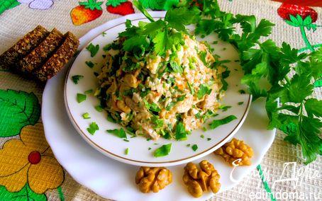 Рецепт Мужской салат с сельдереем и мясом