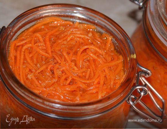 рецепт корейской морковки в домашних условиях как в магазине | Дзен