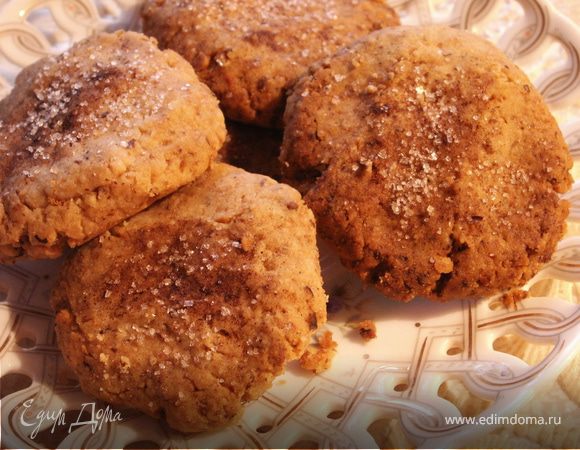 Ароматное печенье с грецкими орехами и корицей (готовим вместе с "HomeQueen Corporation")