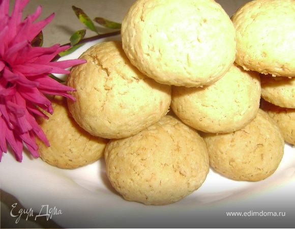 Нежное кокосовое печенье, пошаговый рецепт на ккал, фото, ингредиенты - Елена