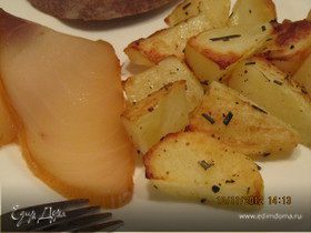 Запеченная картошка с розмарином