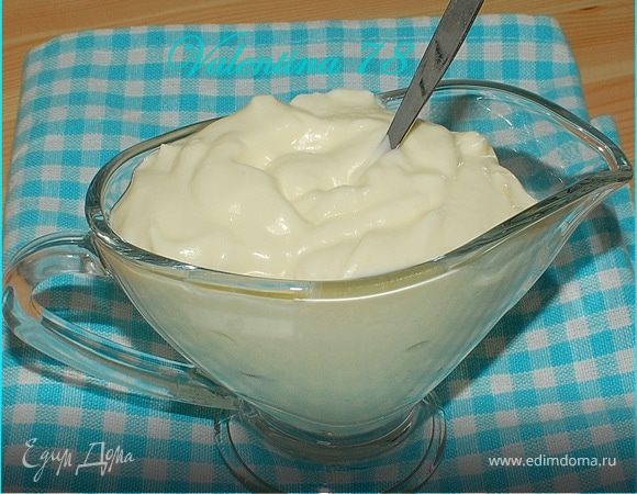 Домашний майонез на молоке, пошаговый рецепт на ккал, фото, ингредиенты - Valentina 78
