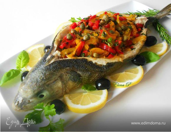 Рыба С Овощами Фото