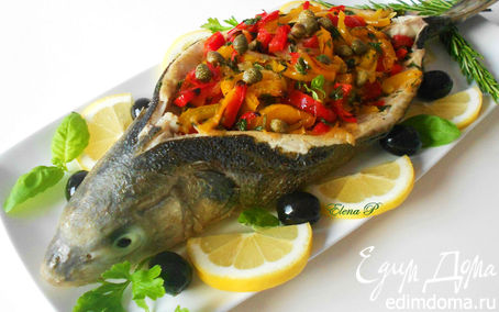 Рецепт Рыба с овощами