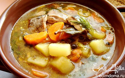 Рецепт Назад в СССР: суп из рыбных консервов