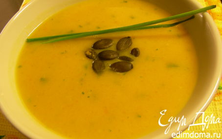 Рецепт Крем-суп из тыквы с виски