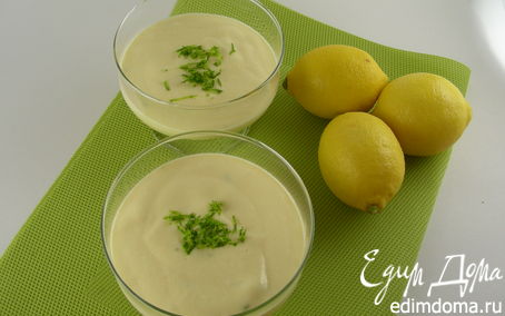 Рецепт Лимонно-лаймовый мусс с маскарпоне