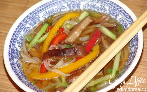 Рецепт Китайский грибной суп