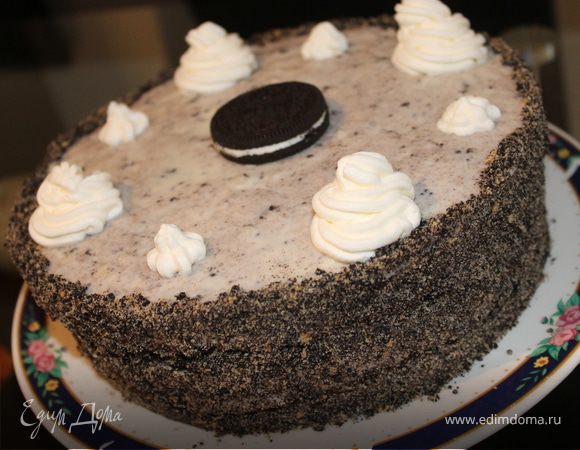 Торт Орео без духовки и печенья — рецепт с фото и видео