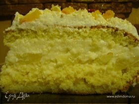 Легкий тортик (Pina Colada)