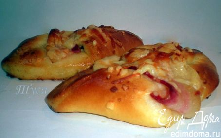 Рецепт Конверт с беконом и соусом бешамель
