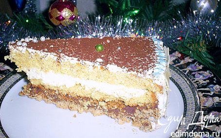 Рецепт Торт "Шифон в шоколаде"