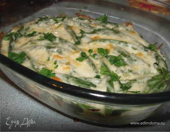 Рецепт приготовления салата с шиитаке и спаржевой фасолью