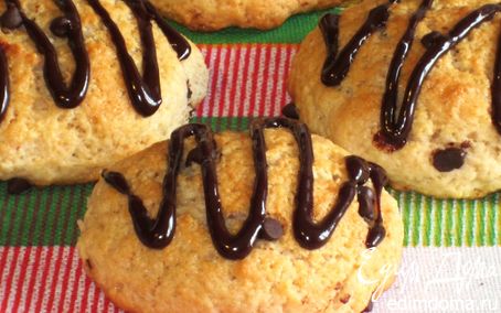 Рецепт Йогуртовое печенье с шоколадными каплями