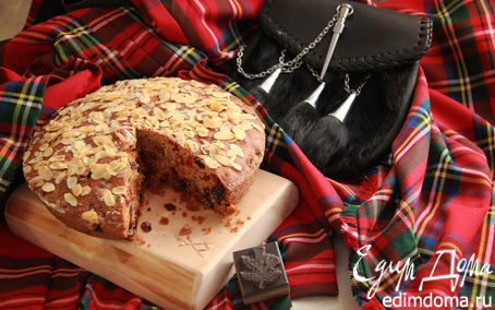 Рецепт Шотландский кекс «Данди» (Dundee Cake)