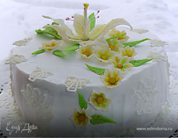 Торт с розами – торты букеты роз из крема на заказ | Московский пекарь