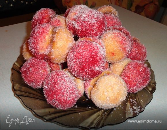 Советское пирожное персик рецепт с фото пошагово
