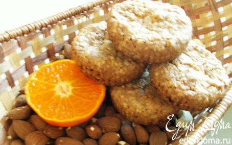 Рецепт овсяное печенье с курагой и белым шоколадом
