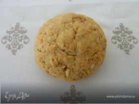 Овсяно-кокосовое печенье с лаймом