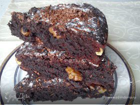 Шоколадный пирог из рисовой муки