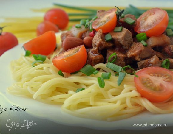 Спагетти с соусом "Цинциннати"