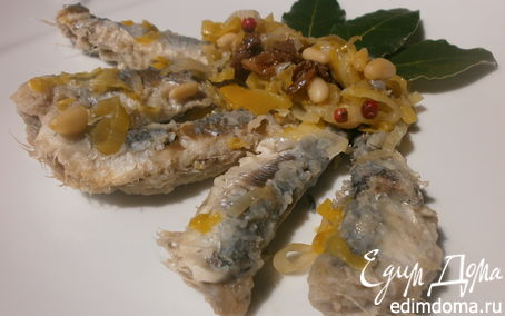 Рецепт Сардины аппетитные - рецепт венецианских рыбаков (Sarde in saor)