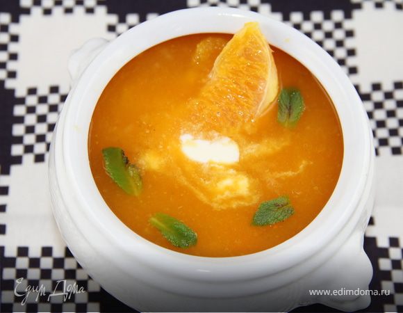 Морковно-апельсиновый суп-пюре