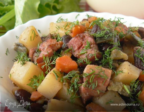 Рагу с мясом и овощами - рецепт приготовления с фото от пластиковыеокнавтольятти.рф