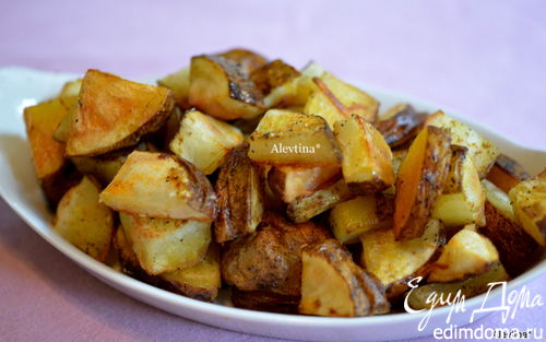 Рецепт Пряный картофель в духовке