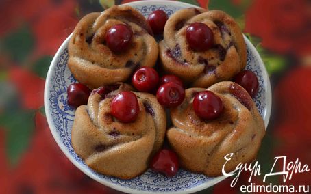 Рецепт Кексы с черешней