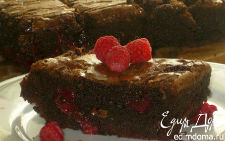 Рецепт Мега-грязный шоколадный пирог с вишнями "Лиза"