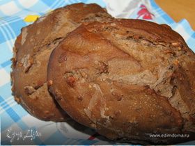 Мультизлаковый хлеб с бататом и грецким орехом
