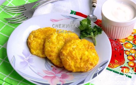 Рецепт Запеченные нежные сырники из творога и риса