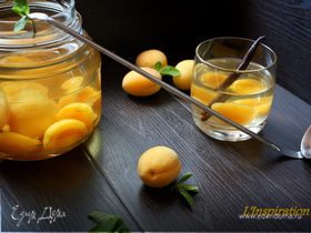 Ванильный компот с абрикосами "Прохладительные напитки"