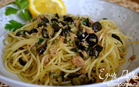 Рецепт Спагетти с тунцом