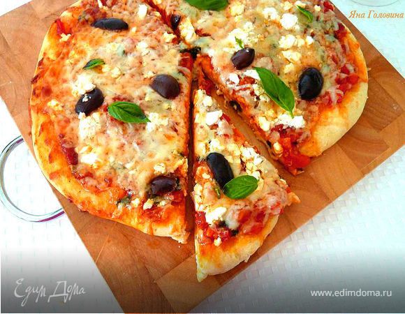 Простая пицца, пошаговый рецепт с фото на ккал