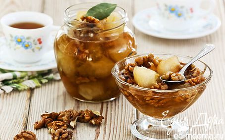 Рецепт Варенье из яблок с грецкими орехами в мультиварке