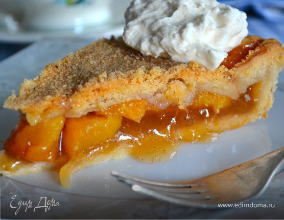 Персиковый пай с ванилью (Vanilla Bean Peach Pie)