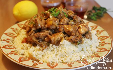 Рецепт Куриное филе по-мароккански с кускусом