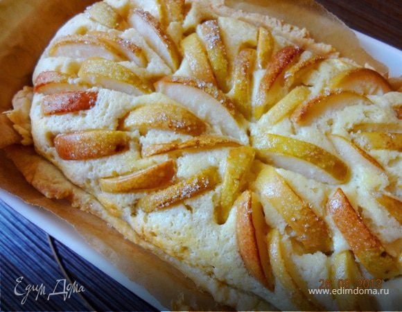 Датский пирог с грушами, пошаговый рецепт на ккал, фото, ингредиенты - Liza Oliver