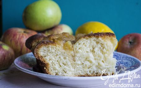 Рецепт Сдобный пирог с кокосовой карамелью