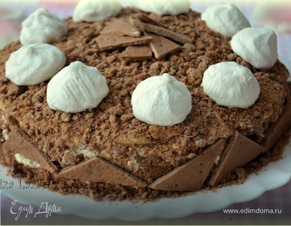 Торт «Медовик» с шоколадным кремом