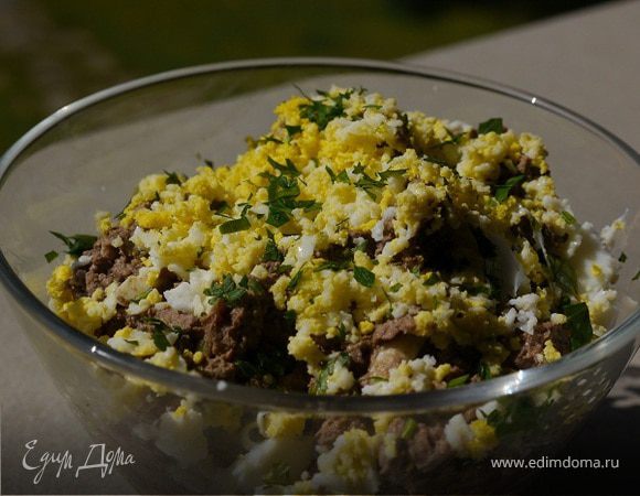 Рубленая куриная печень