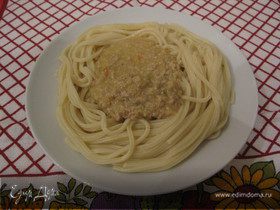 Подливка для спагетти по-милански